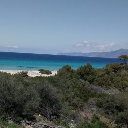 arrivée à la plage